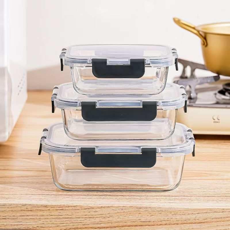 12-Pack Glass Meal Prep Containers with Airtight Leak-Proof Lids - 24-Piece Food Storage Containers Set, Microwave, Oven, Freezer & Dishwasher Safe, BPA-Free