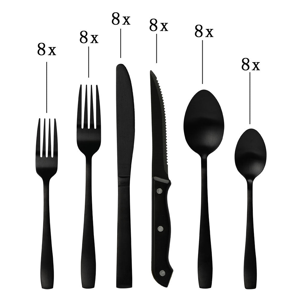 48 Piece Cutlery Set
