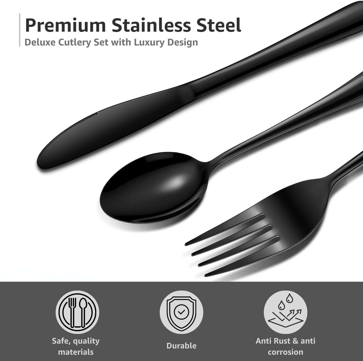 48 Piece Cutlery Set