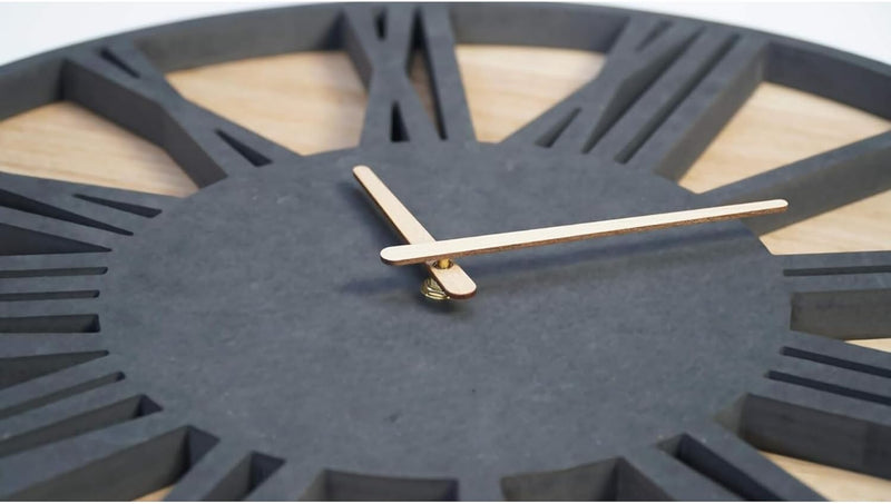 Modern Wooden Wall Clock