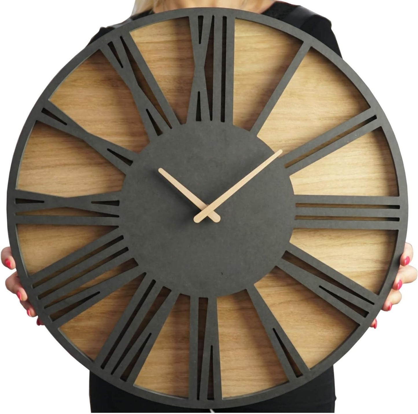 Modern Wooden Wall Clock