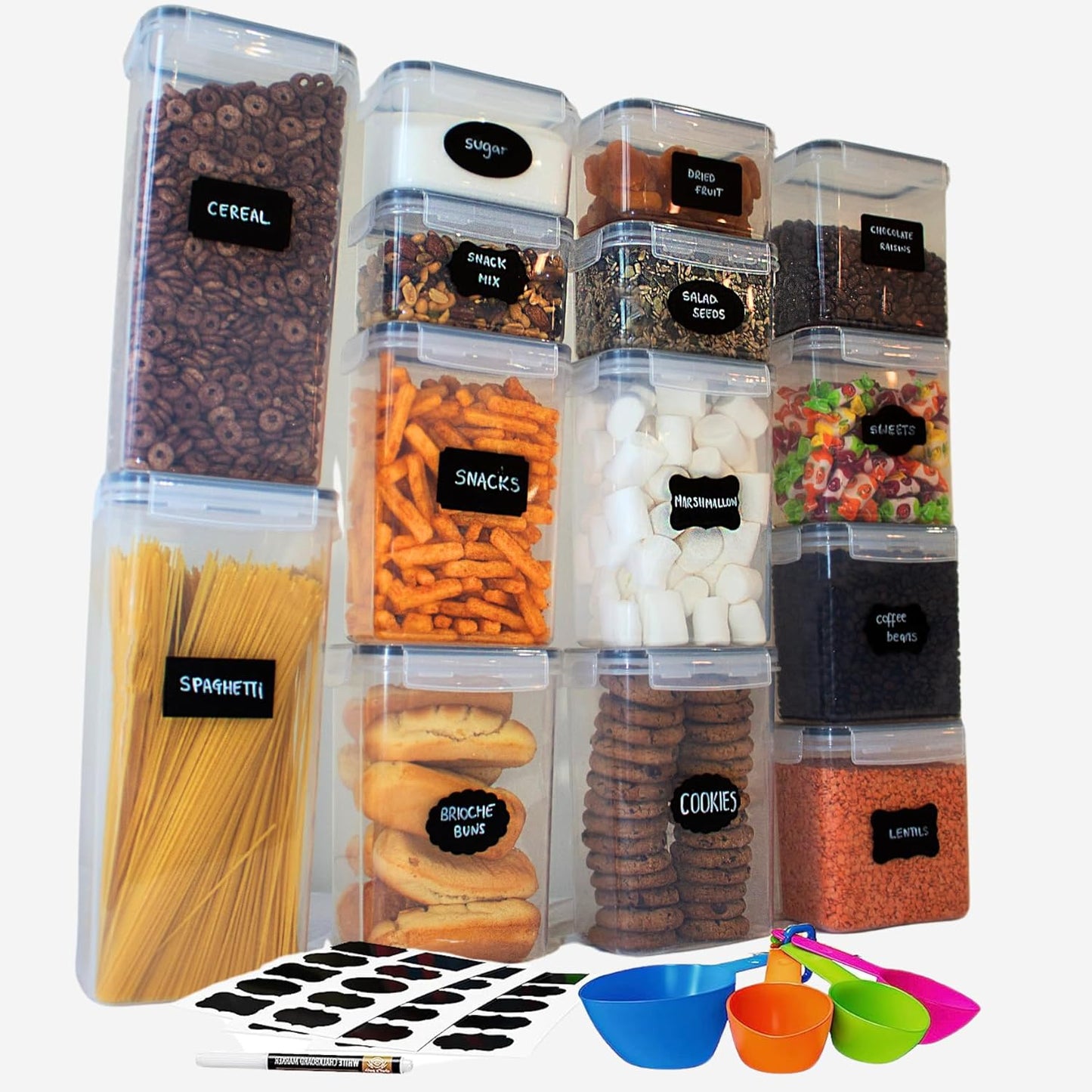 14 Piece Food Storage Containers